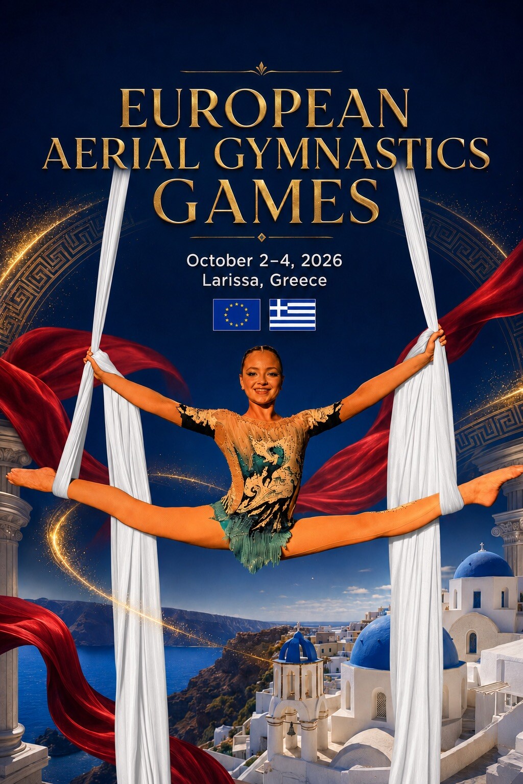 European Aerial Gymnastics Games poster